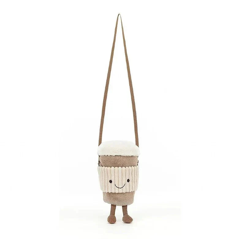 Jellycat Amuseable - Coffee - To - Go Bag plush toy – Auraplush™